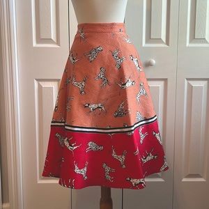 Anthropologie Dalmatian skirt - Vintage inspired skirt